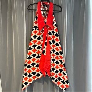 Vintage Inspired Print Dress New w/ Tag